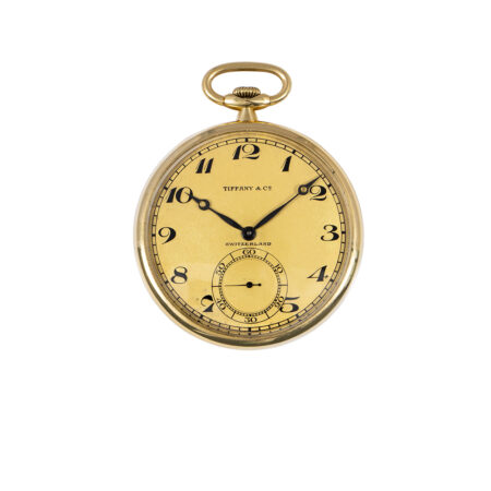 Tiffany gold hotsell pocket watch