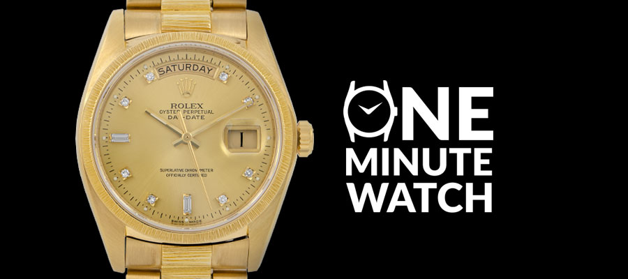 Day-Date-Bark_Blog-Header-2 One Minute Watch | 1979 Rolex Day-Date 36 (18078)