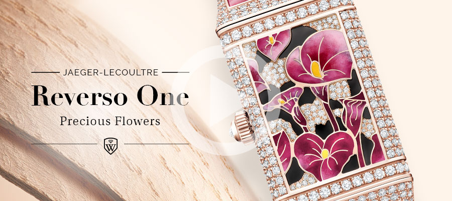 The Reverso One Precious Flowers: Jaeger-LeCoultre’s Diamond & Enameled Reverso