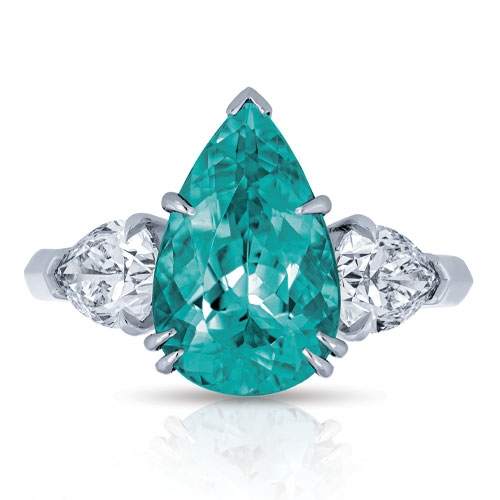 040993-Paraiba-Tourmaline-Ring Paraiba Tourmaline Ring