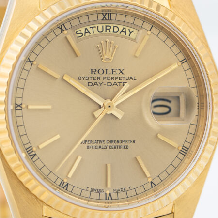 Gold Rolex Day-Date 36