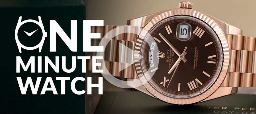 One Minute Watch: 2016 Rolex Day-Date 40 (Ref. 228235)
