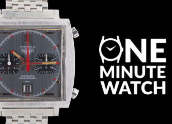 One Minute Watch: 1972 Heuer Monaco