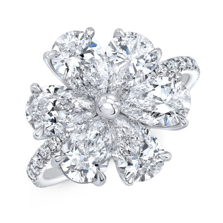 Pear-Shape Diamond Ring