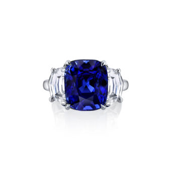 041038-1-Sapphire-and-Diamond-Ring Sapphire and Diamond Ring