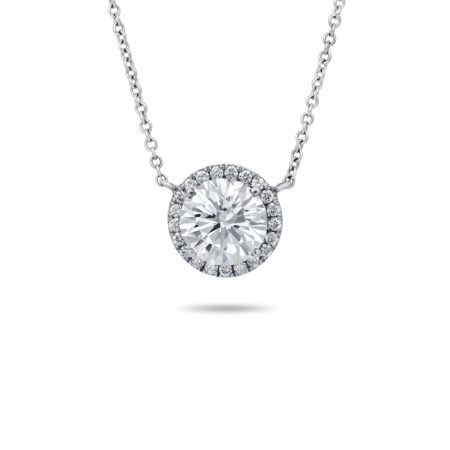 Round Diamond Necklace