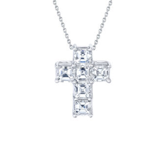 124113-1-Diamond-Cross-Pendant Diamond Cross Necklace
