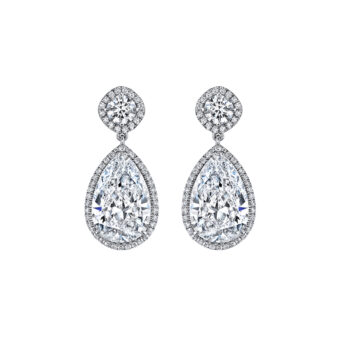 155316-1-Pear-Shaped-Diamond-Drop-Earrings Diamond Earrings
