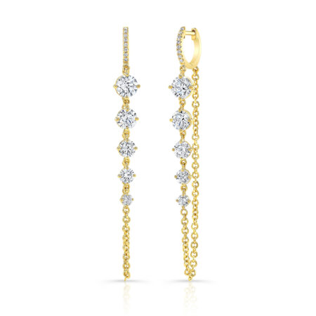 Diamond Drop Earrings