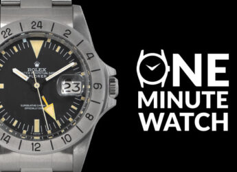 One Minute Watch: 1971 Rolex Explorer II 1655