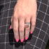 Bezel-Set Diamond Ring