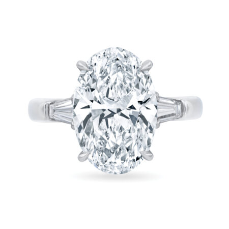Oval Diamond Engagement Ring