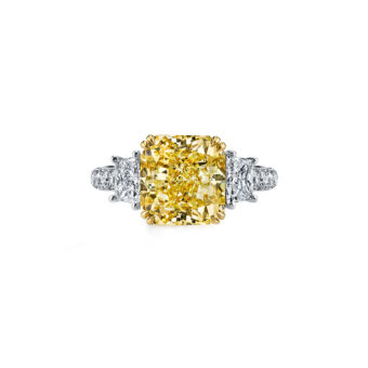 014581-1-Fancy-Yellow-Diamond-Ring Fancy Yellow Diamond Ring