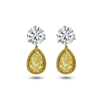 155285-1-Fancy-Yellow-Diamond-Jacket Fancy Yellow Diamond Earrings