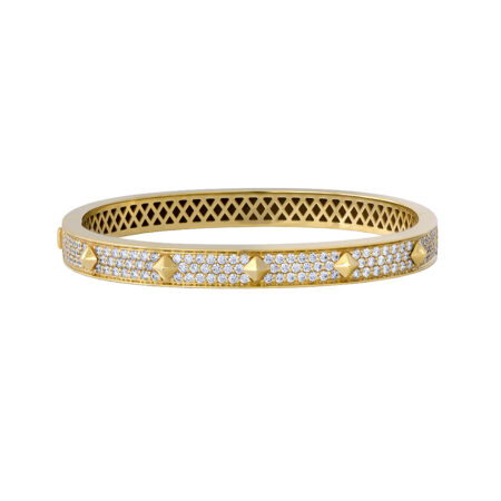 Diamond & Gold Bangle