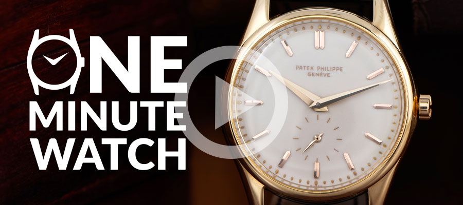 One Minute Watch: Patek Philippe Ref. 2526J Calatrava
