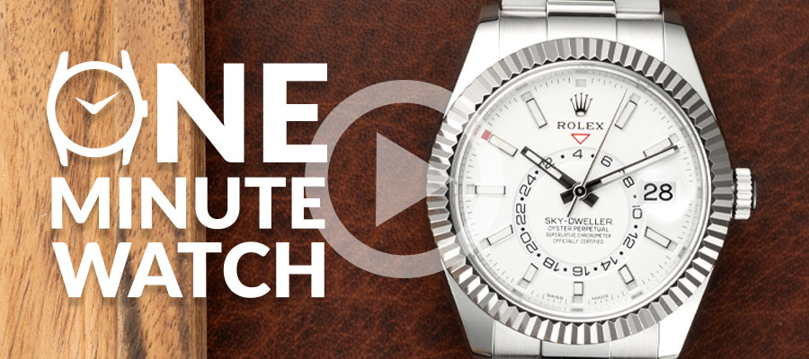 VIDEO: One Minute Watch | Rolex Sky-Dweller (Ref. 326934)