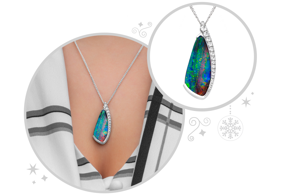 Boulder Opal Pendant