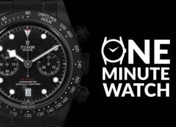 One Minute Watch: Tudor Black Bay Chrono Dark
