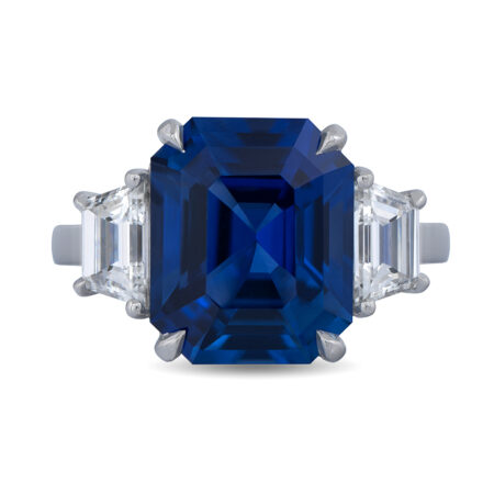 Sapphire and Diamond Ring