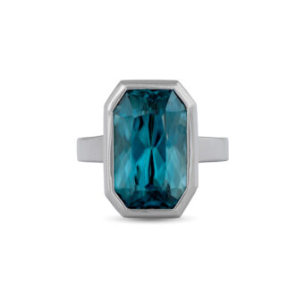 051214-1-Zircon-Ring Bezel-Set Ring
