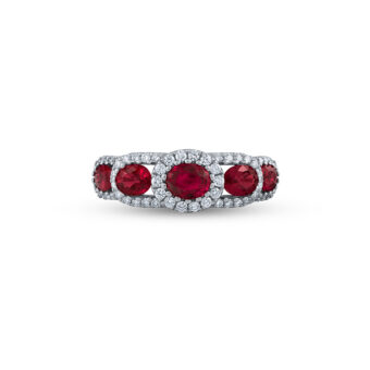 051289-1-Ruby-Ring Ruby & Diamond Ring