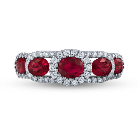 Oval Ruby Ring