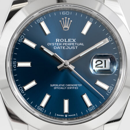 Rolex Datejust 41 Blue Dial