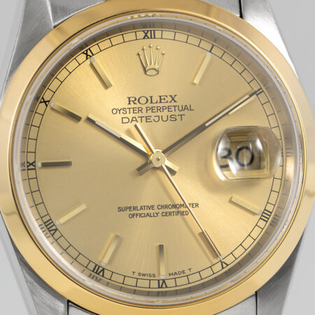 Rolex Datejust 36 Champagne Dial