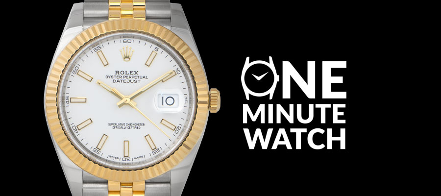 Blog-Header_Datejust-41 One Minute Watch—Rolex Datejust 41