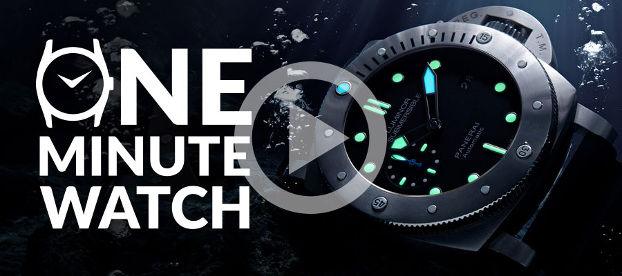 One Minute Watch:Panerai Luminor Submersible