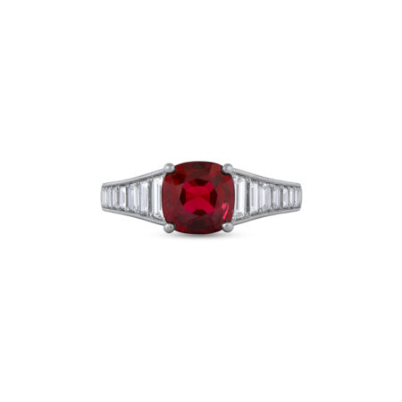 Cushion-Cut Ruby