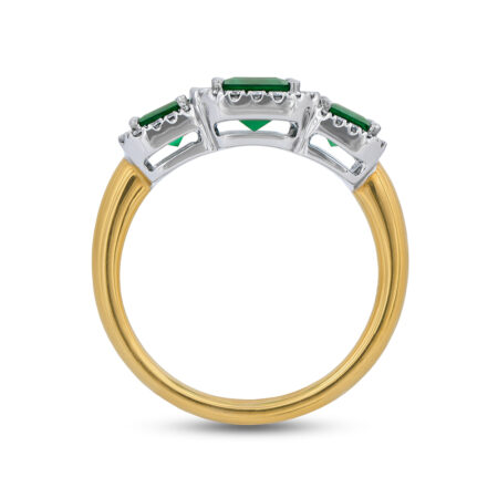 Gold Emerald Ring