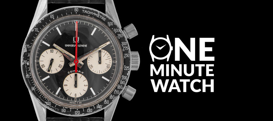 Blog-Header_Universal-Geneve One Minute Watch: 1966 Universal Geneve Compax 1966 Universal Geneve Compax 1966 Universal Geneve Compax 1966 Universal Geneve Compax “Evil Nina” Vintage Universal Geneve Compax