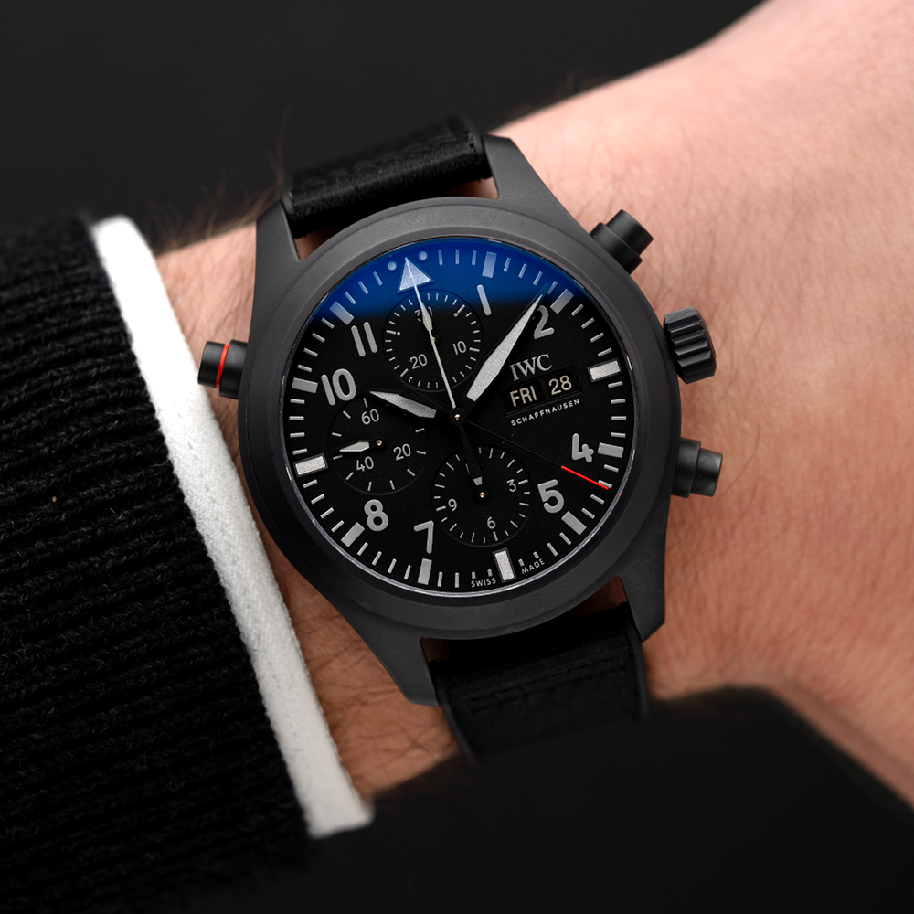 Double chronograph hotsell