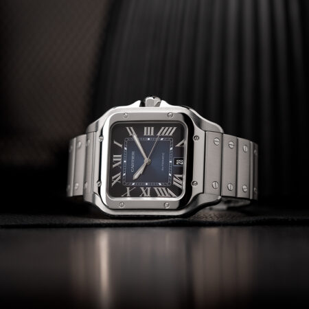 Cartier Santos Blue Dial