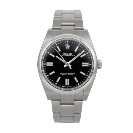 Rolex Oyster Perpetual 41 with Black Dial 124300