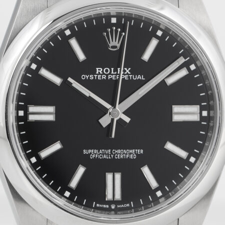 Rolex OP41 with Black Dial 124300