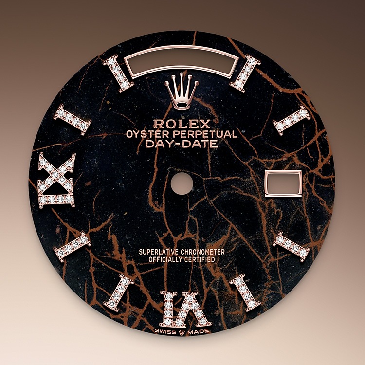 eisenkiesel_dial-everose_gold-m128345rbr-0044.png Rolex m128345rbr-0044 Dial