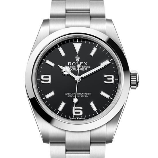 Rolex explorer on sale mm
