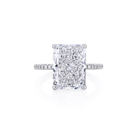 Radiant-Cut Diamond Ring