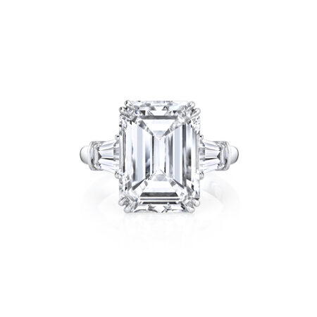 Emerald-Cut Diamond Ring