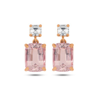 162643-1-Topaz-Earrings Rose Gold Earrings