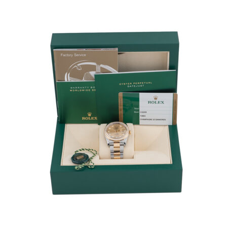 Rolex Datejust Diamond Bezel