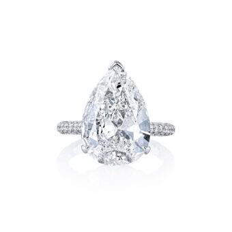 014605-1-Pear-Shaped-Diamond-Ring Pear-Shaped Diamond Ring