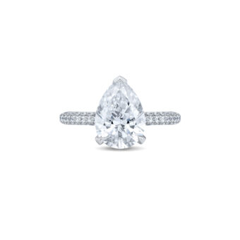 014575-1-Pear-Shaped-Diamond-Ring Pear-Shaped Diamond