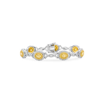 181772-1_Yellow-Oval-Bracelet Fancy Yellow Diamond Bracelet