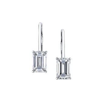 155358-1-Emerald-Cut-Diamond-Earrings Emerald-Cut Diamond Earrings