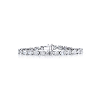 181955-1-Oval-Diamond-Tennis-Bracelet Oval Diamond Tennis Bracelet