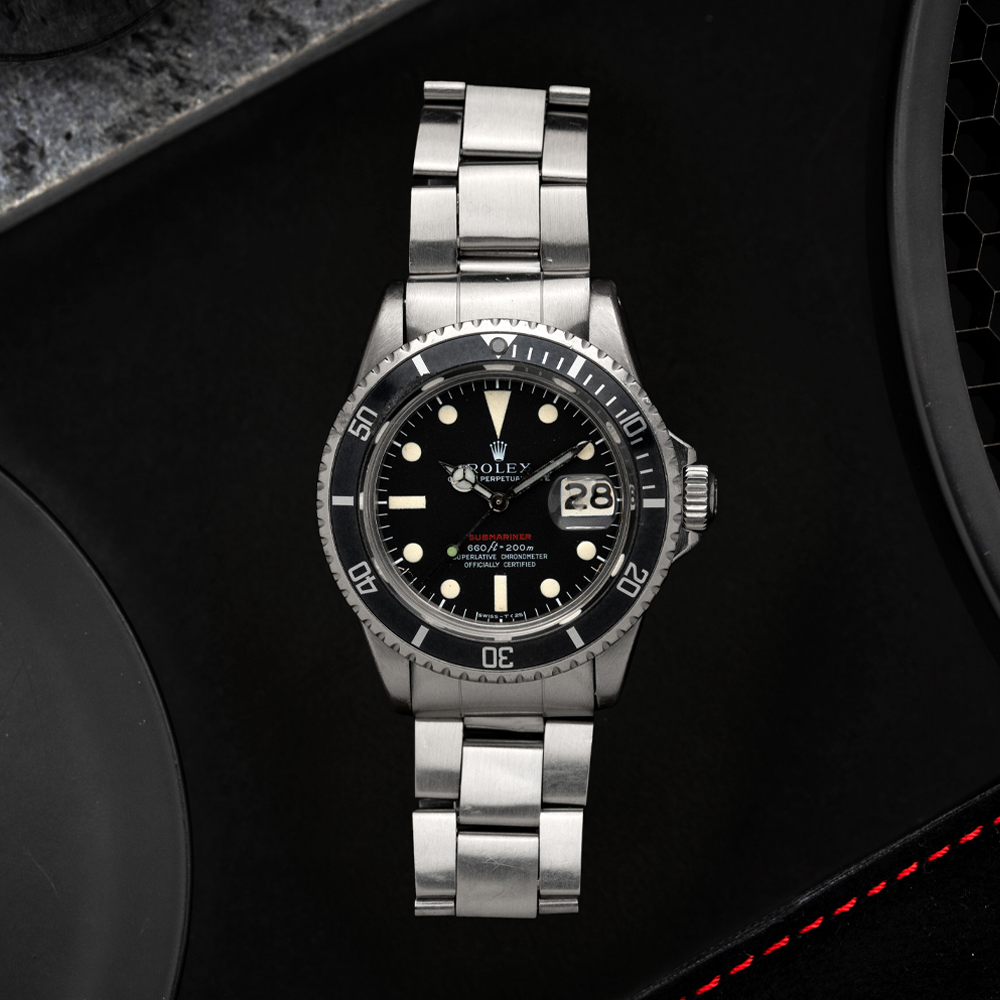 1974 Rolex Submariner Date Red 1680 Wixon Jewelers